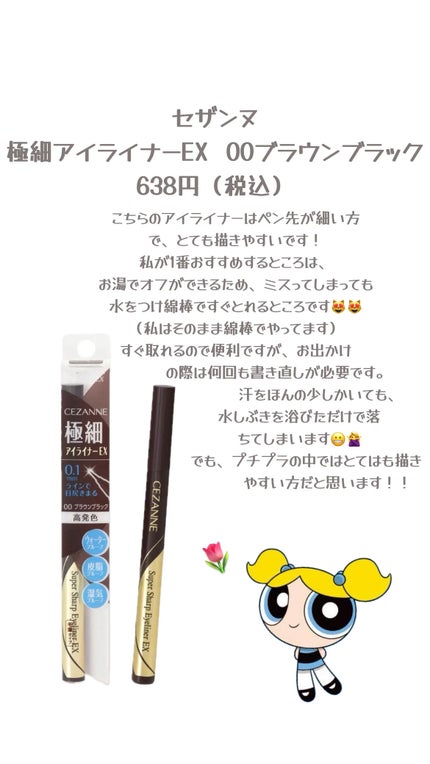 ラスティングリキッドライナー/キャンメイク/リキッドアイライナーを使ったクチコミ(3枚目)