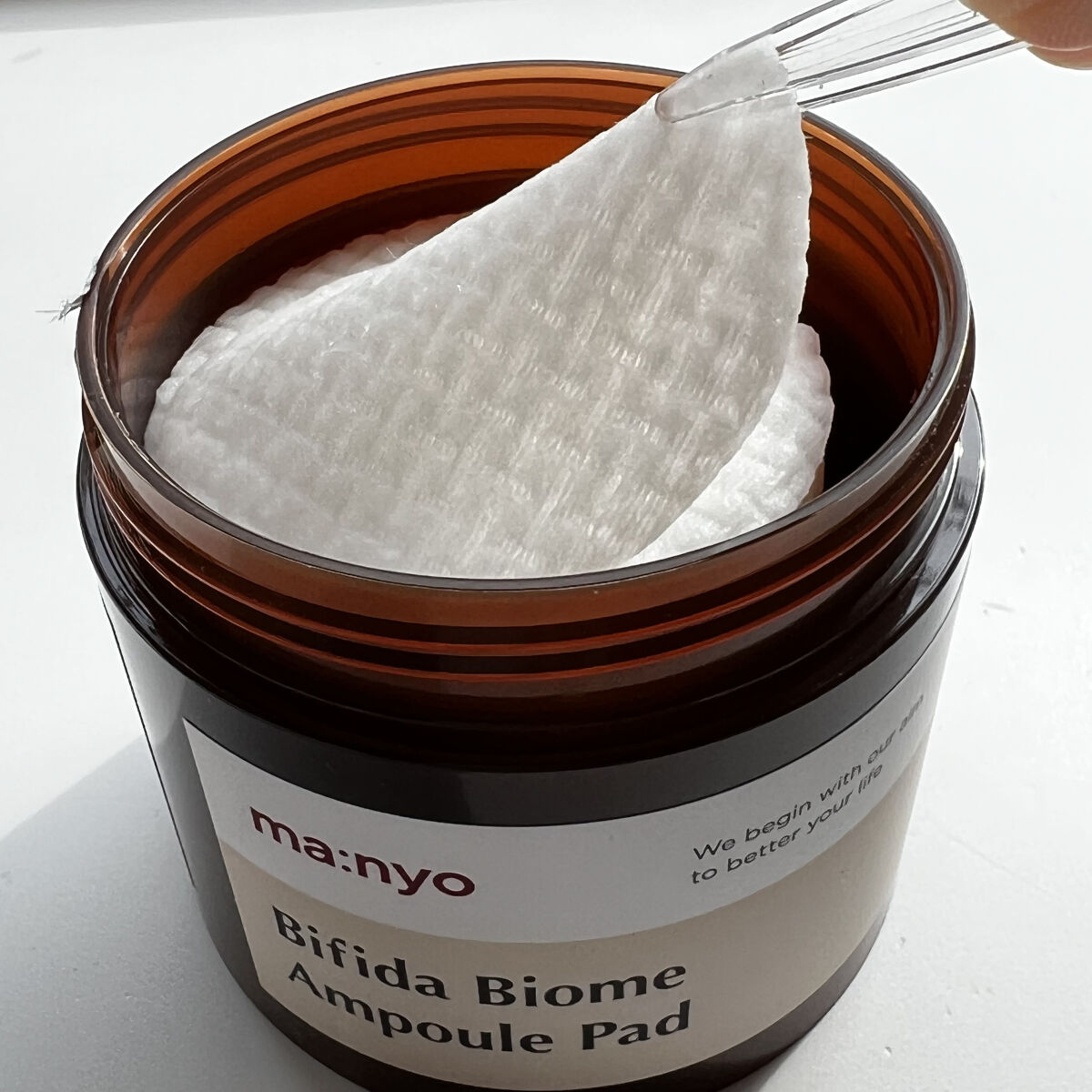 ビフィダバイオームセラムパッド/manyo/トナーパッドを使ったクチコミ（3枚目）