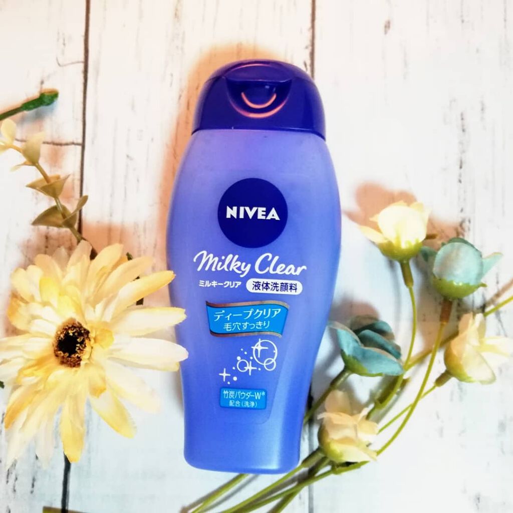 ニベア ミルキークリア洗顔料 ディープクリア/ニベア/洗顔フォームを使ったクチコミ(3枚目)