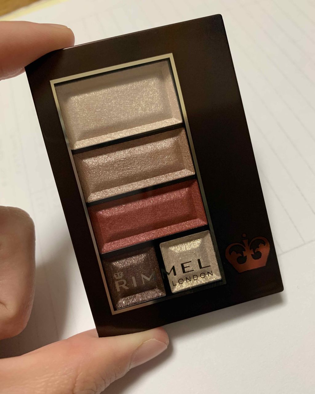 ショコラスウィート アイズ/リンメル ロンドン/アイシャドウパレットを使ったクチコミ(1枚目)