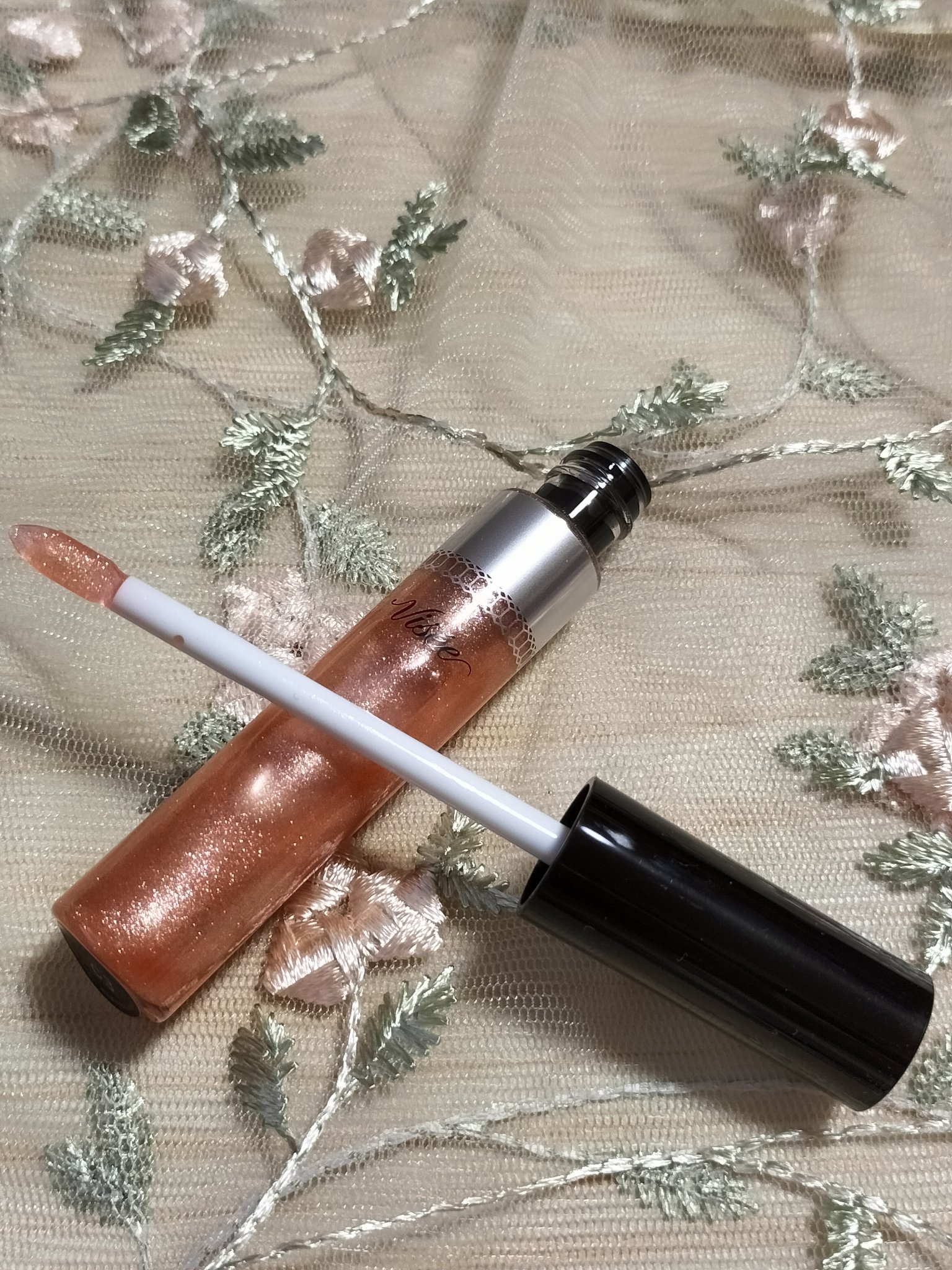 30th ボリュームリップ メイカー 01 シマリングオレンジ(限定)/Visée/リップグロスを使ったクチコミ（3枚目）