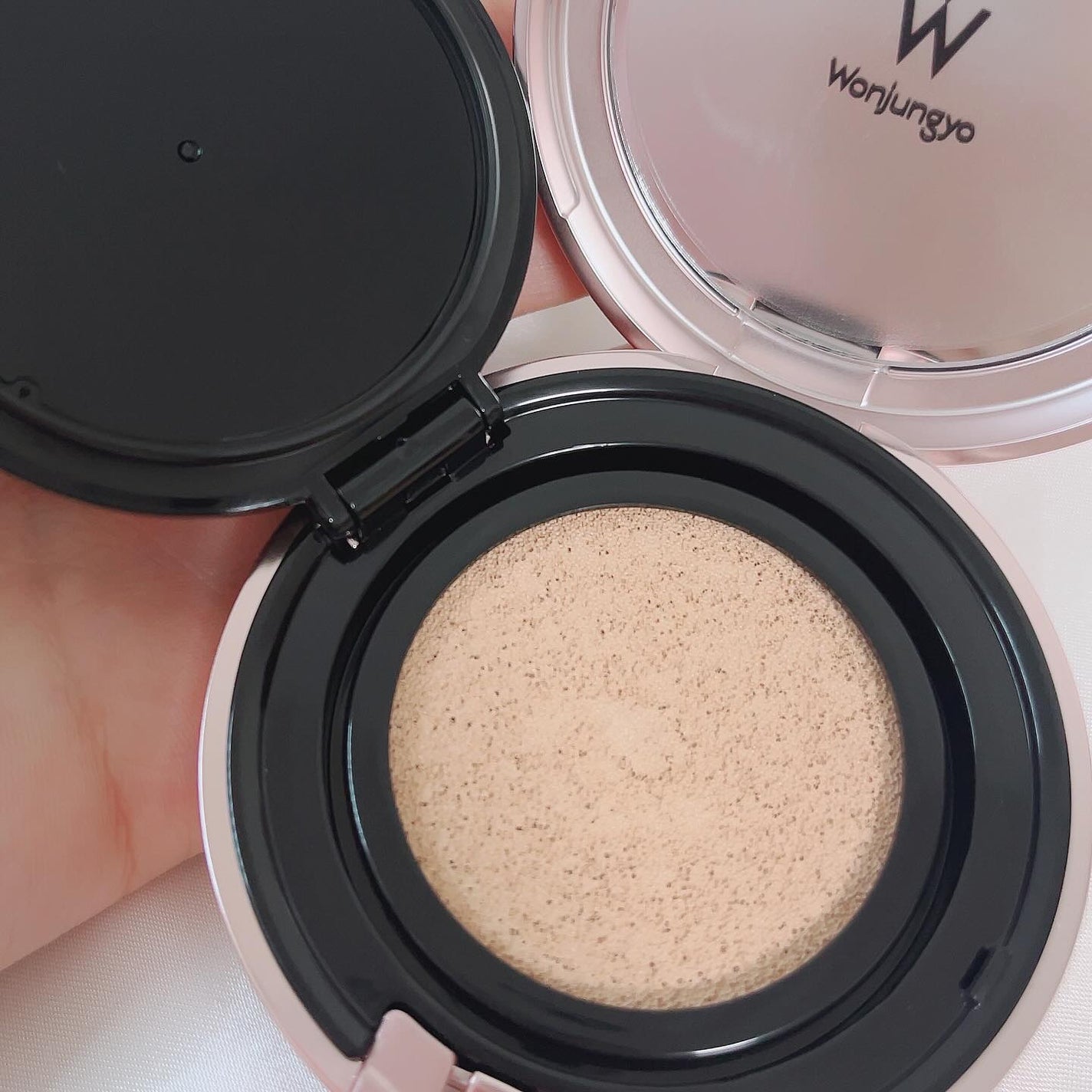 ウォンジョンヨ フィッティングクッション グロウ/Wonjungyo/クッションファンデーションを使ったクチコミ(2枚目)