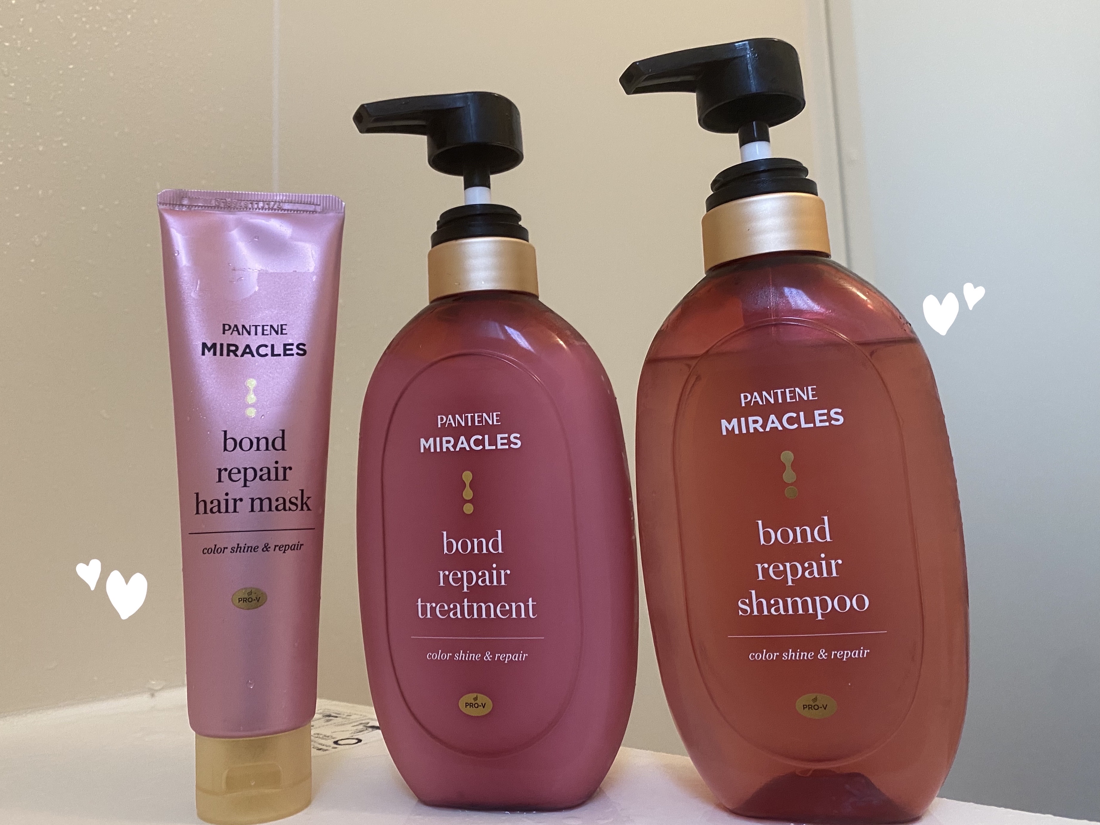 ボンド リペア (カラーシャイン & リペア) シャンプー ＆ トリートメント シャンプー440g/パンテーン/市販シャンプーを使ったクチコミ（1枚目）