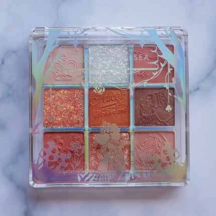 クォーツ 9色アイシャドウパレット(ドリームランドアイシャドウ)/ZEESEA/アイシャドウパレットを使ったクチコミ(7枚目)