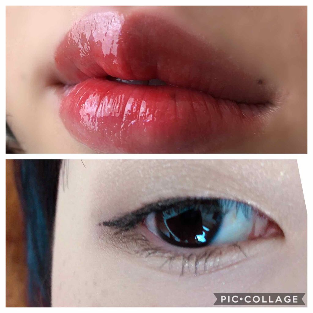 メスメリック グロスオン/CHICCA/リップグロスを使ったクチコミ（2枚目）