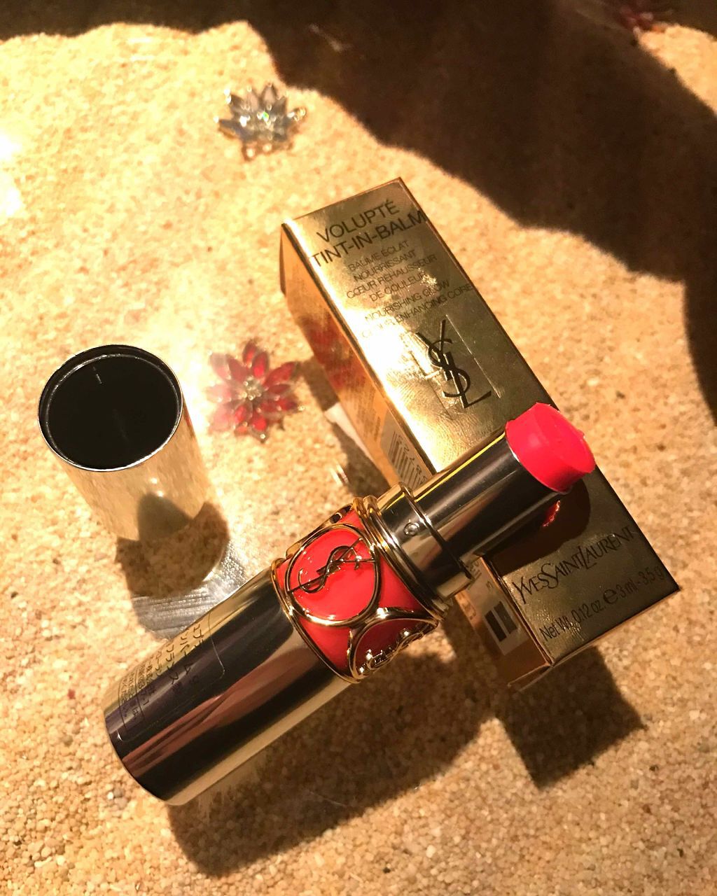 ヴォリュプテ ティントインバーム/YVES SAINT LAURENT BEAUTE/口紅を使ったクチコミ(1枚目)