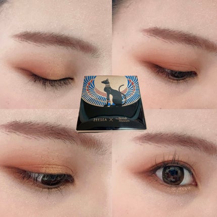 大英博物館 エジプトシリーズ アイシャドウパレット/ZEESEA/アイシャドウパレットを使ったクチコミ(2枚目)