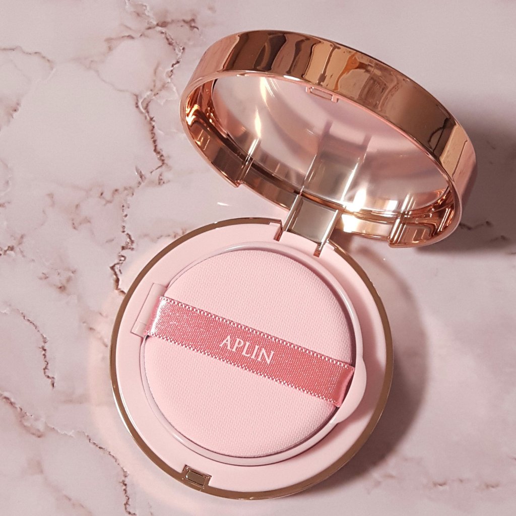 ピンクティーツリーカバーアップグロウクッション/APLIN/クッションファンデーションを使ったクチコミ（2枚目）