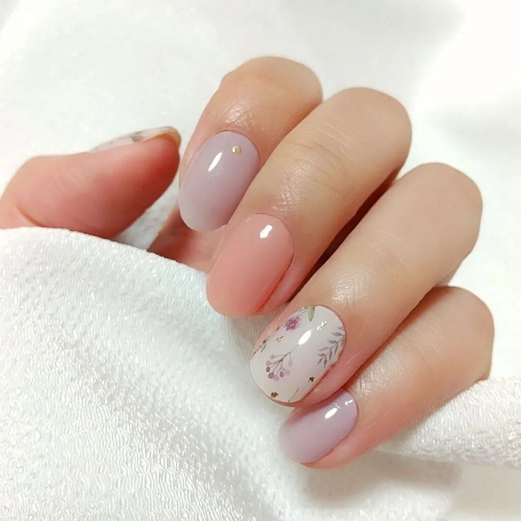 EDGEU ジェルネイルシール/EDGEU/ネイルシールを使ったクチコミ(5枚目)