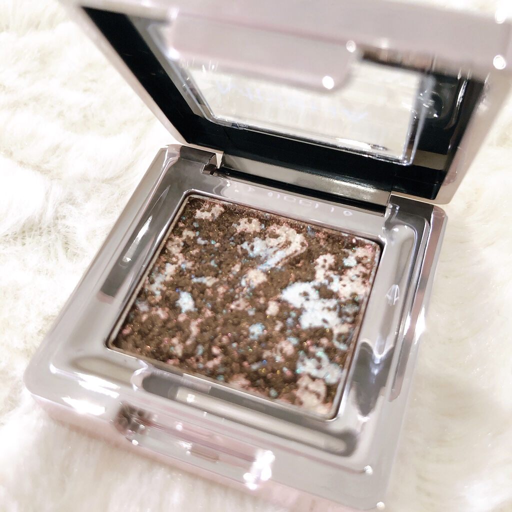 グリッタープリズム シャドウ/MISSHA/グリッターを使ったクチコミ（3枚目）