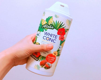 薬用アロハホワイトコンク ボディシャンプー/ホワイトコンク/ボディソープを使ったクチコミ(1枚目)