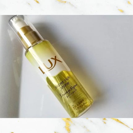 スーパーリッチシャイン ダメージリペア とろとろ補修ヘアオイル/LUX/ヘアオイルを使ったクチコミ(1枚目)