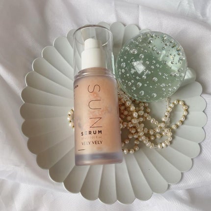 ハリケアコラーゲンサンセラム/VELY VELY/日焼け止めジェルを使ったクチコミ(1枚目)