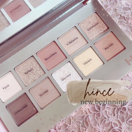 ニューデップスアイシャドウパレット/hince/アイシャドウパレットを使ったクチコミ(1枚目)