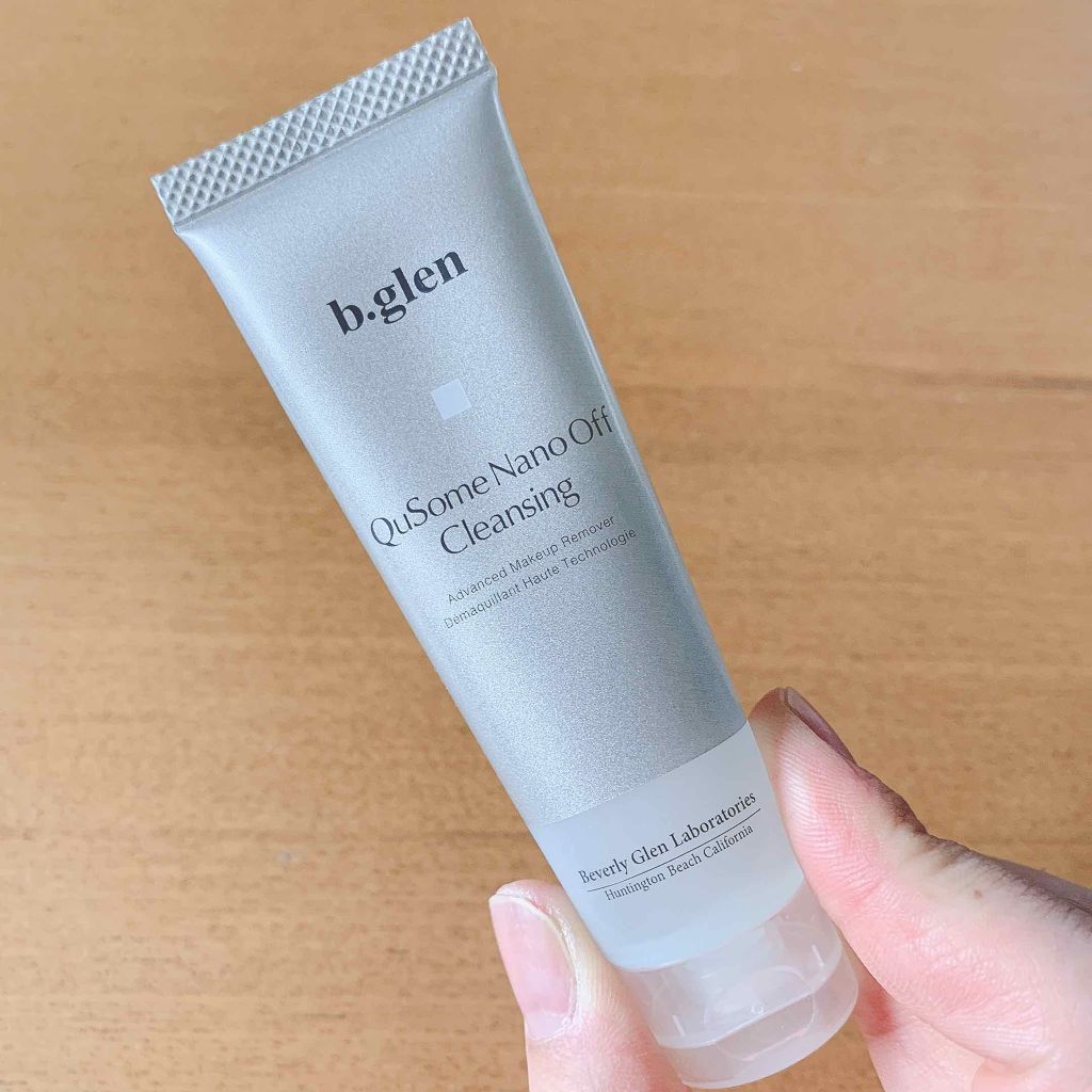 QuSomeナノオフクレンジング/b.glen/クレンジングジェルを使ったクチコミ(1枚目)