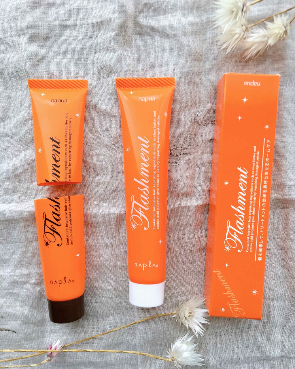 ナピュア フラッシュメント モイスチャーヘアパック/N./ヘアマスク・ヘアパックを使ったクチコミ(1枚目)