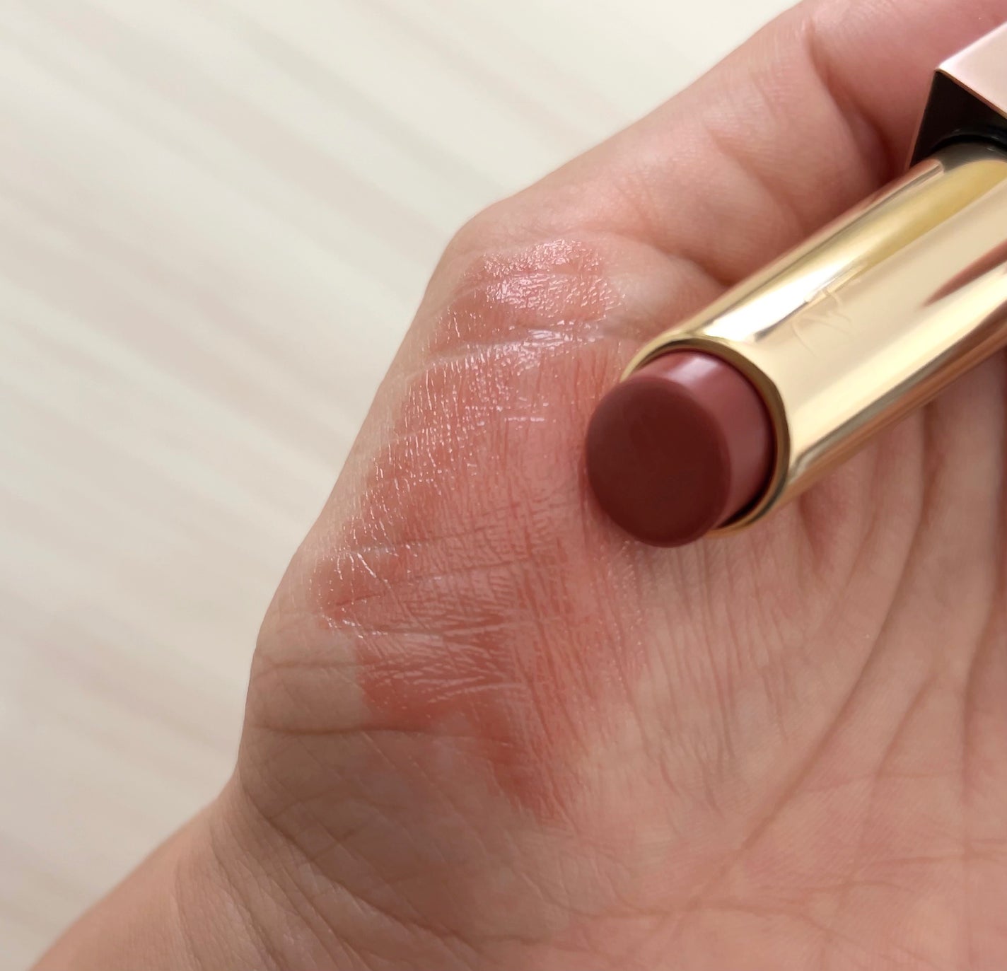 リリミュウ バタールージュ/Ririmew/口紅を使ったクチコミ(3枚目)