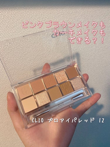 プロ アイ パレット/CLIO/アイシャドウパレットを使ったクチコミ（1枚目）