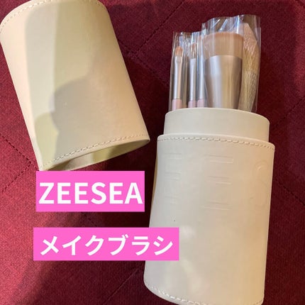 ローズクラウドメイクブラシセット/ZEESEA/メイクブラシを使ったクチコミ(1枚目)