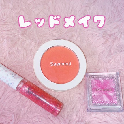 シングルブラッシャー/the SAEM/パウダーチークを使ったクチコミ(1枚目)