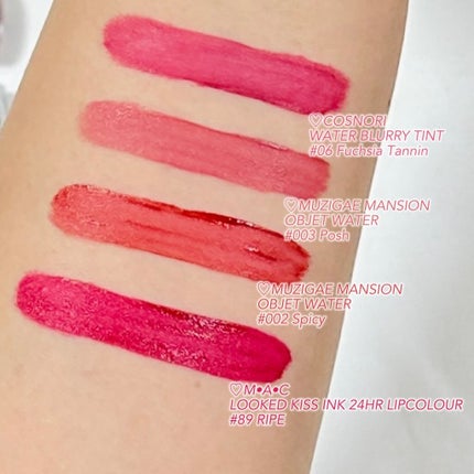 M·A·C ロックド キス インク リップカラー/M・A・C/口紅を使ったクチコミ(3枚目)