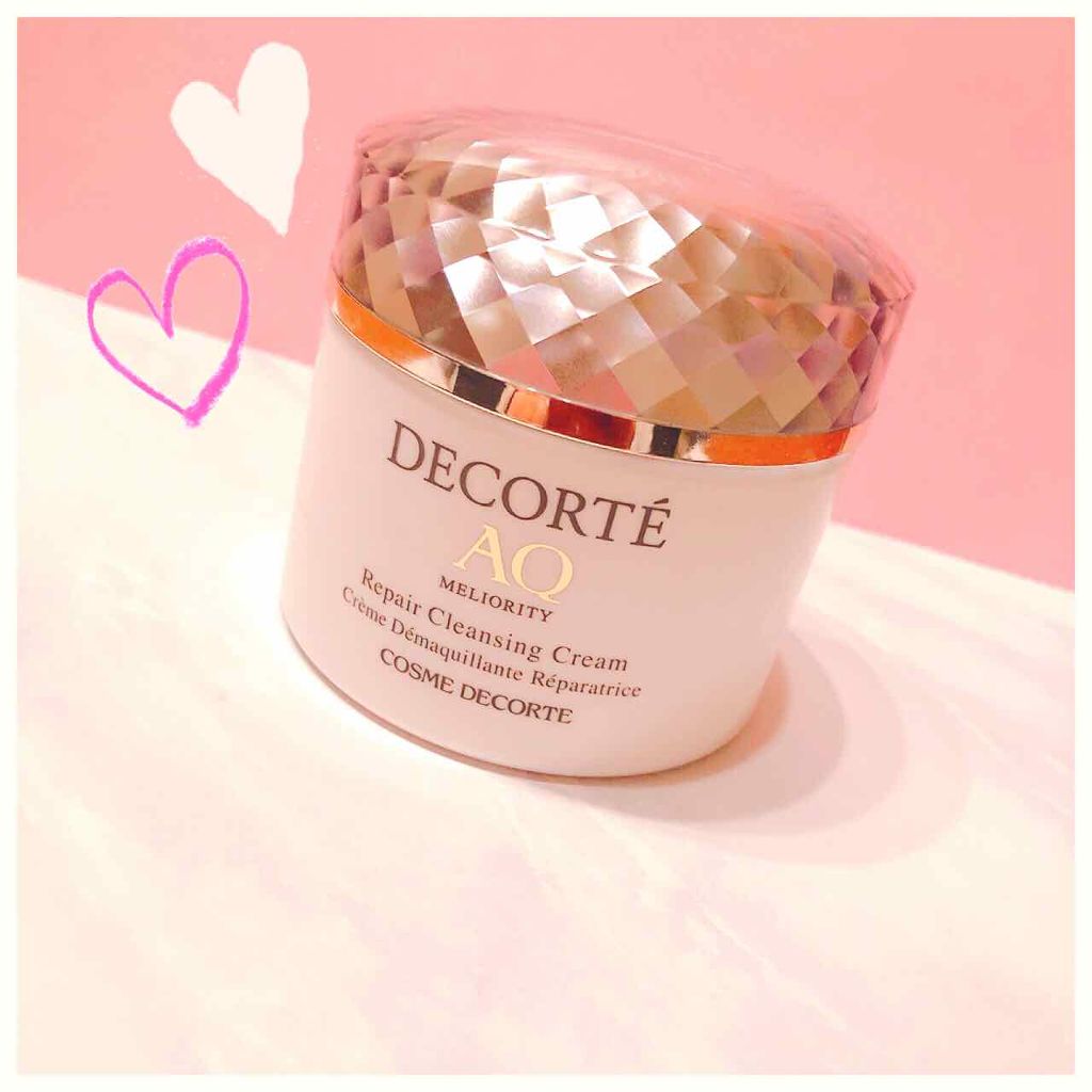 AQ ミリオリティ リペア クレンジングクリーム/DECORTÉ/クレンジングクリームを使ったクチコミ(1枚目)
