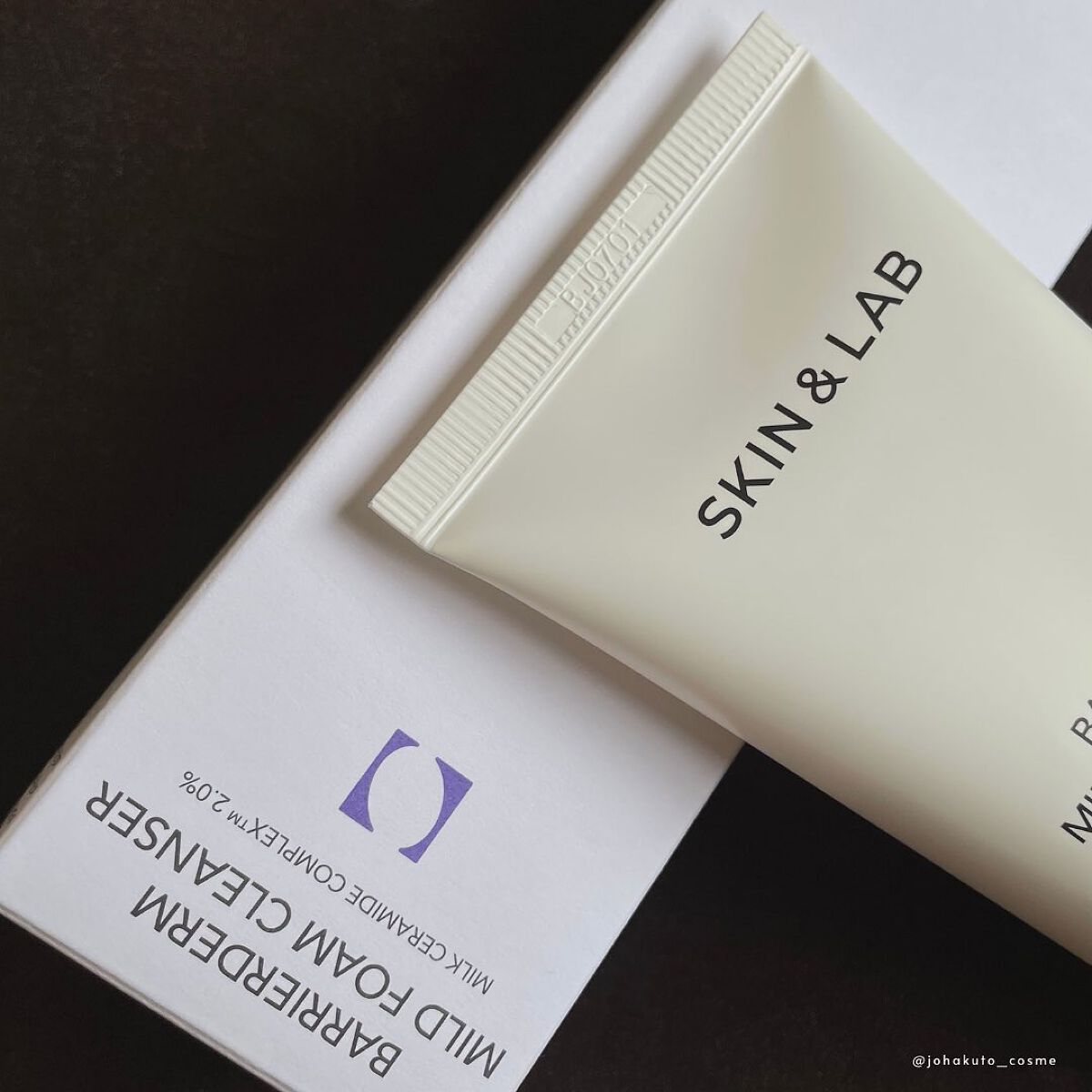 バリアダーム マイルドクレンザー/SKIN&LAB/洗顔フォームを使ったクチコミ（3枚目）