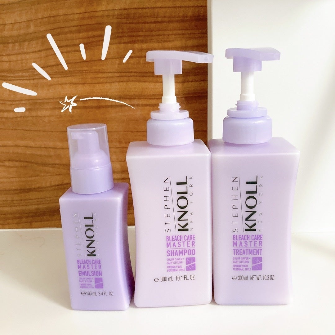 ブリーチケアマスター シャンプー/トリートメント/スティーブンノル ニューヨーク/市販シャンプーを使ったクチコミ(1枚目)