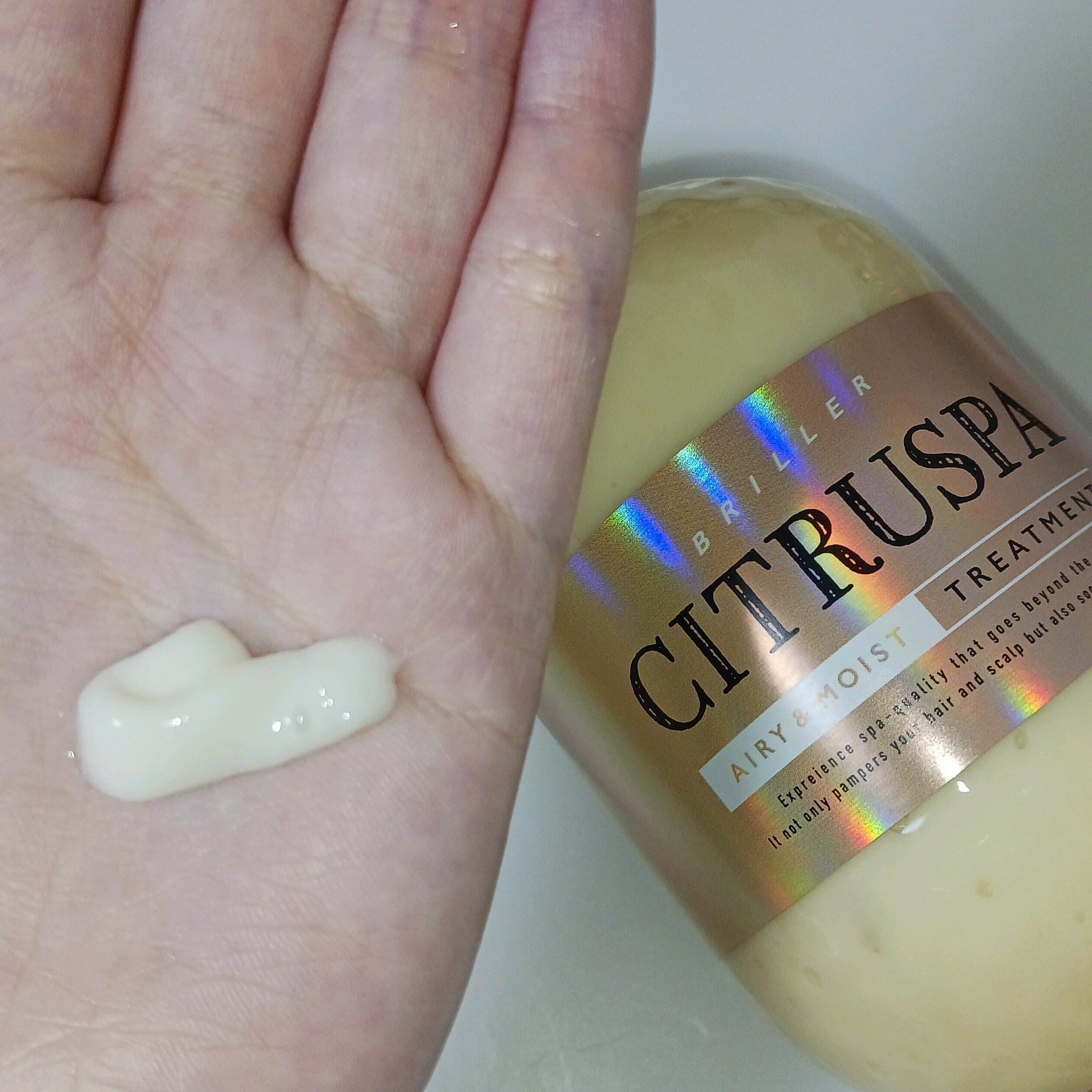 シトラスパ エアリー&モイスト シャンプー/トリートメント/CITRUSPA/市販シャンプーを使ったクチコミ（3枚目）