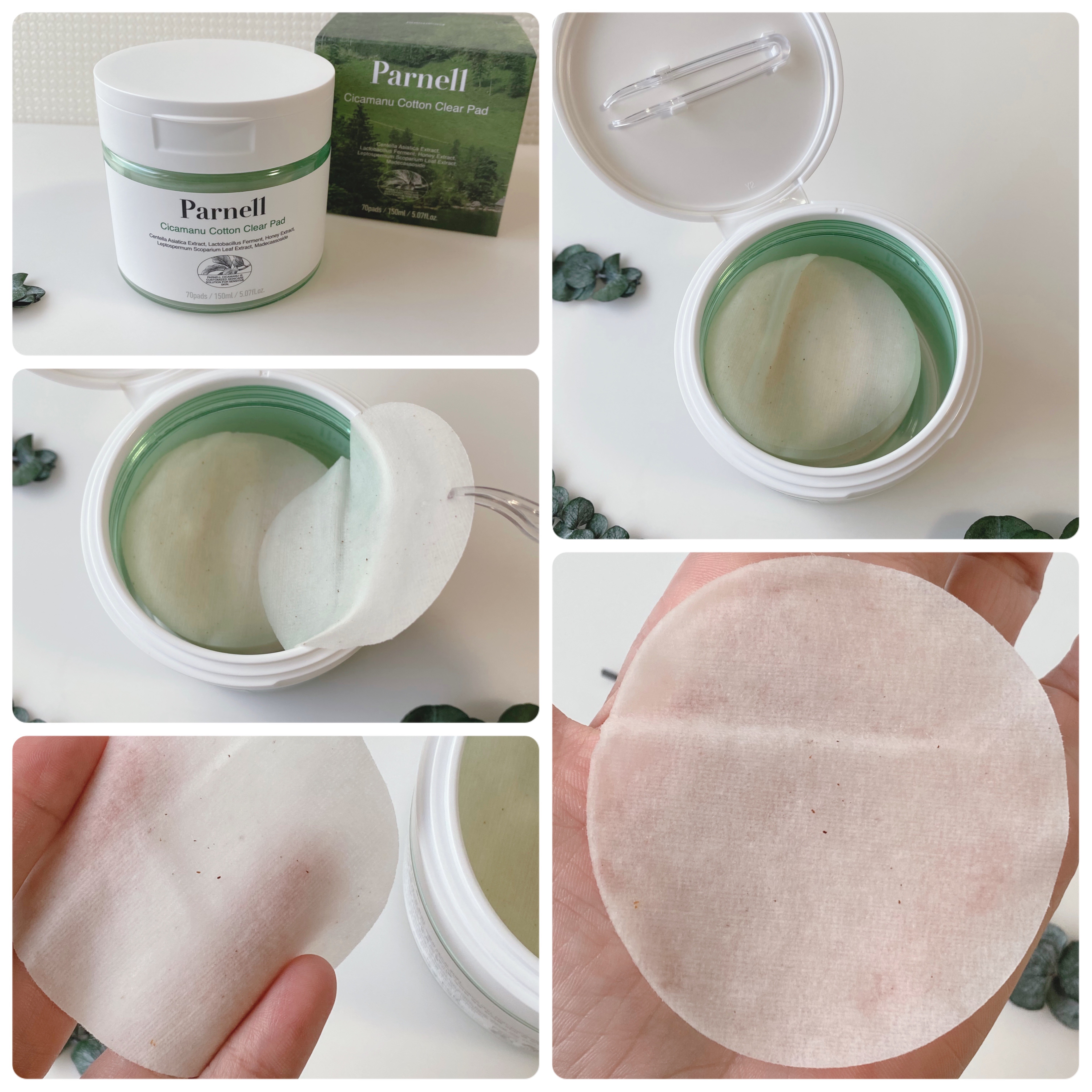 シカマヌ　コットンクリアパッド/parnell/トナーパッドを使ったクチコミ（3枚目）