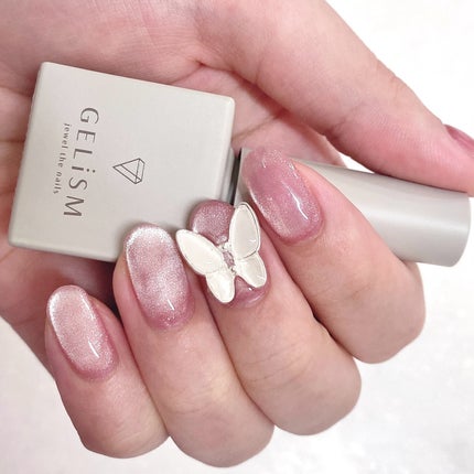 #セルフネイル,#セルフジェルネイル,#マグネットネイルのネイルデザイン