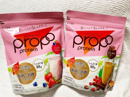 プロポ プロテイン(カフェオレ味)/ロート製薬/その他プロテインを使ったクチコミ(1枚目)