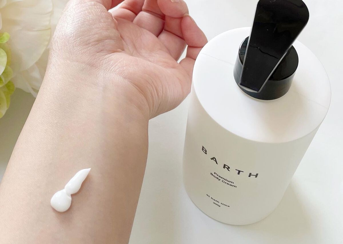プレミアムボディクリーム at bath time/BARTH/ボディクリームを使ったクチコミ(2枚目)