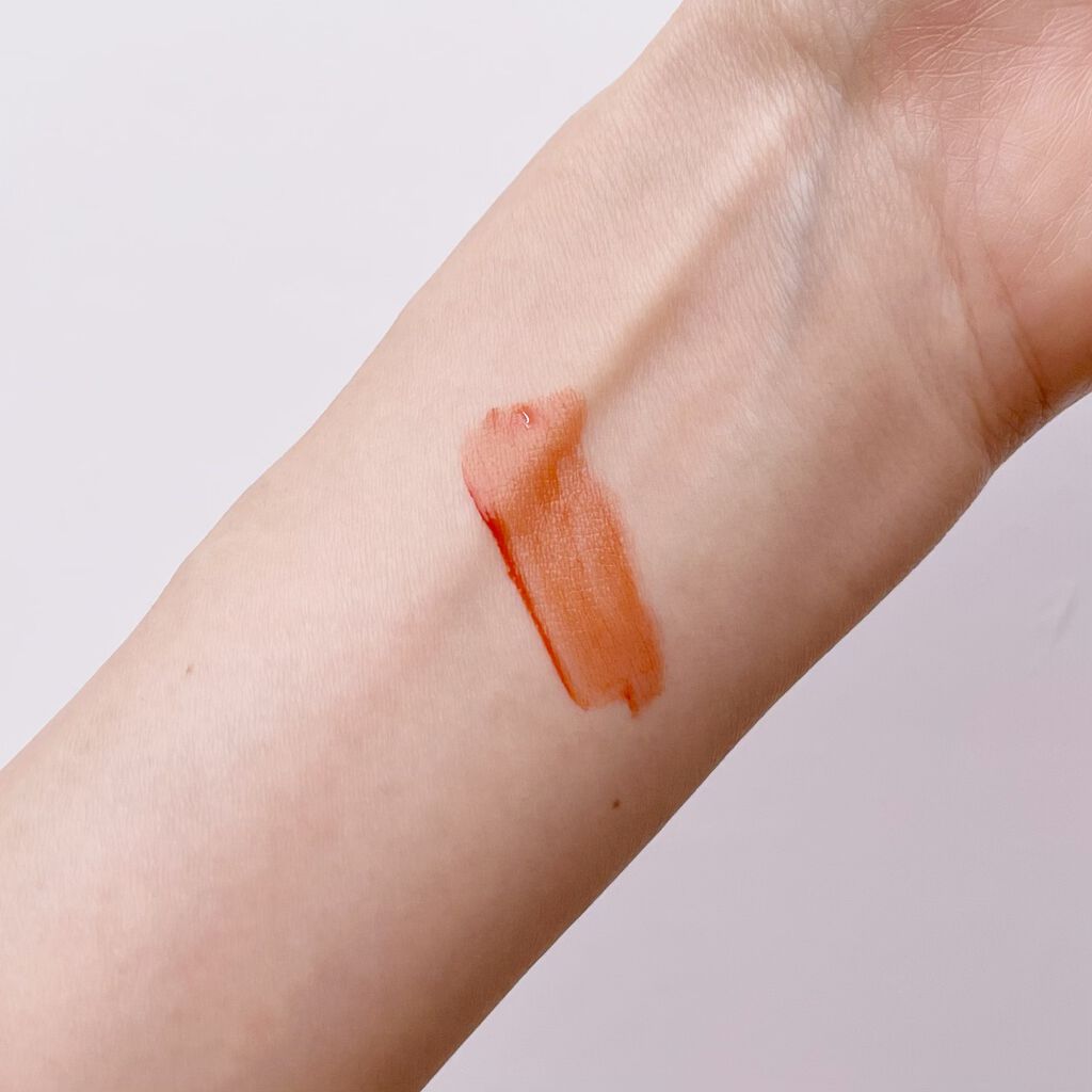 ジューシーラスティングティント/rom&nd/リップティントを使ったクチコミ(3枚目)