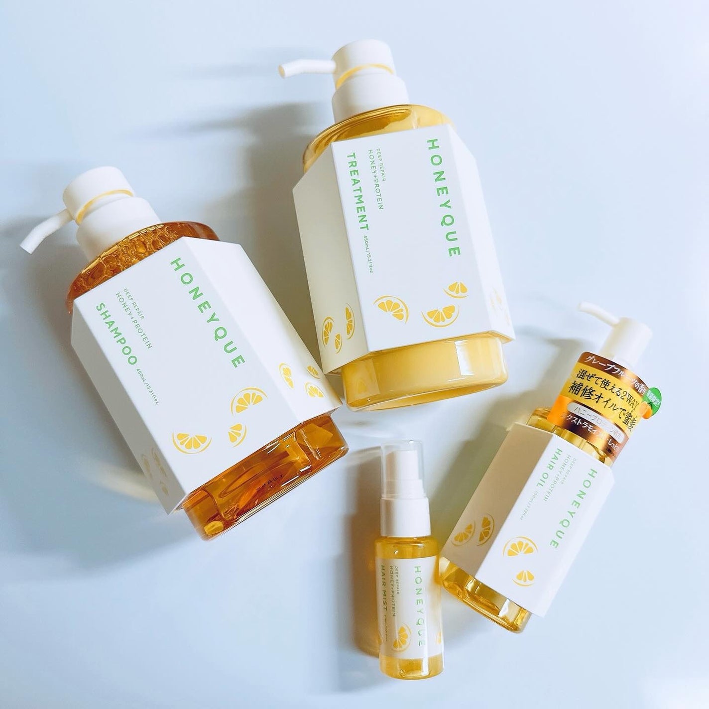 ディープリペア カスタムヘアオイル スリーク/ハニーク/ヘアオイルを使ったクチコミ(2枚目)