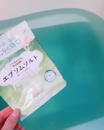 汗かきエステ気分 スペシャリテ エプソムソルト フローラルマリンの香り/マックス/無機塩系入浴剤を使ったクチコミ(6枚目)