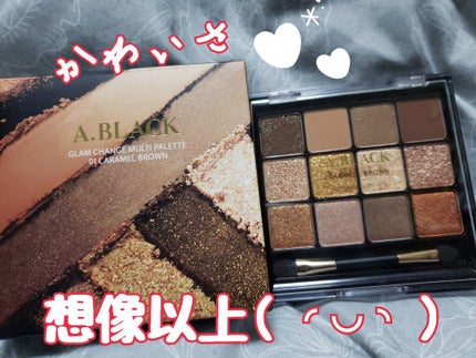 グラムチェンジマルチパレット/A.BLACK/マルチパレットを使ったクチコミ(1枚目)