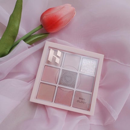 マイフェイブムードアイパレット 9カラー/HOLIKA HOLIKA/アイシャドウパレットを使ったクチコミ(2枚目)