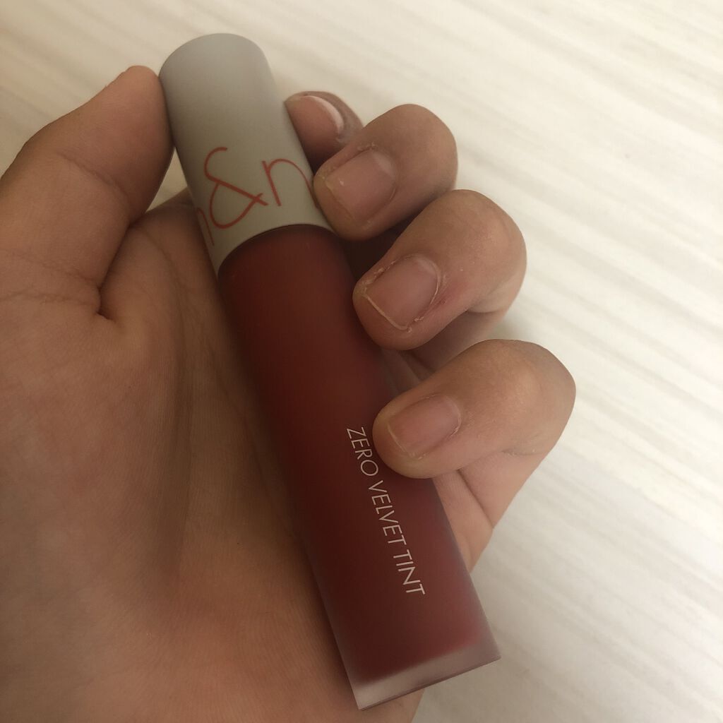 ゼロベルベットティント/rom&nd/リップティントを使ったクチコミ（1枚目）