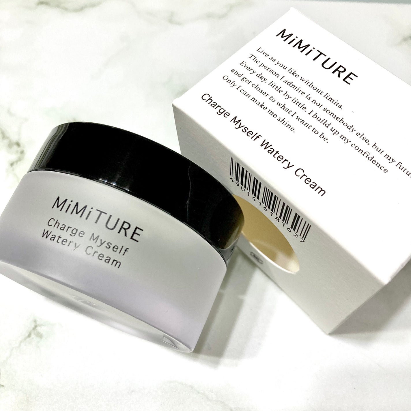 ミミチュール チャージマイセルフウォータリークリーム/クラブ/フェイスクリームを使ったクチコミ(5枚目)