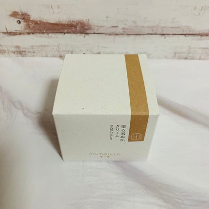 塗る米ぬかクリーム/米一途/フェイスクリームを使ったクチコミ(1枚目)