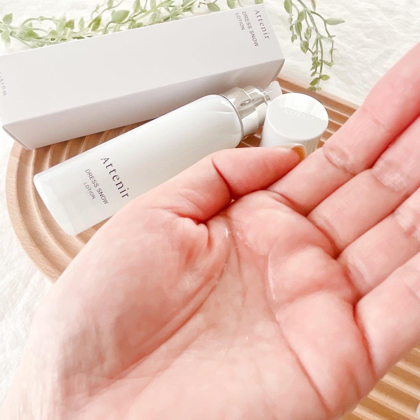 ドレススノー ローション【医薬部外品】 /アテニア/化粧水を使ったクチコミ(3枚目)