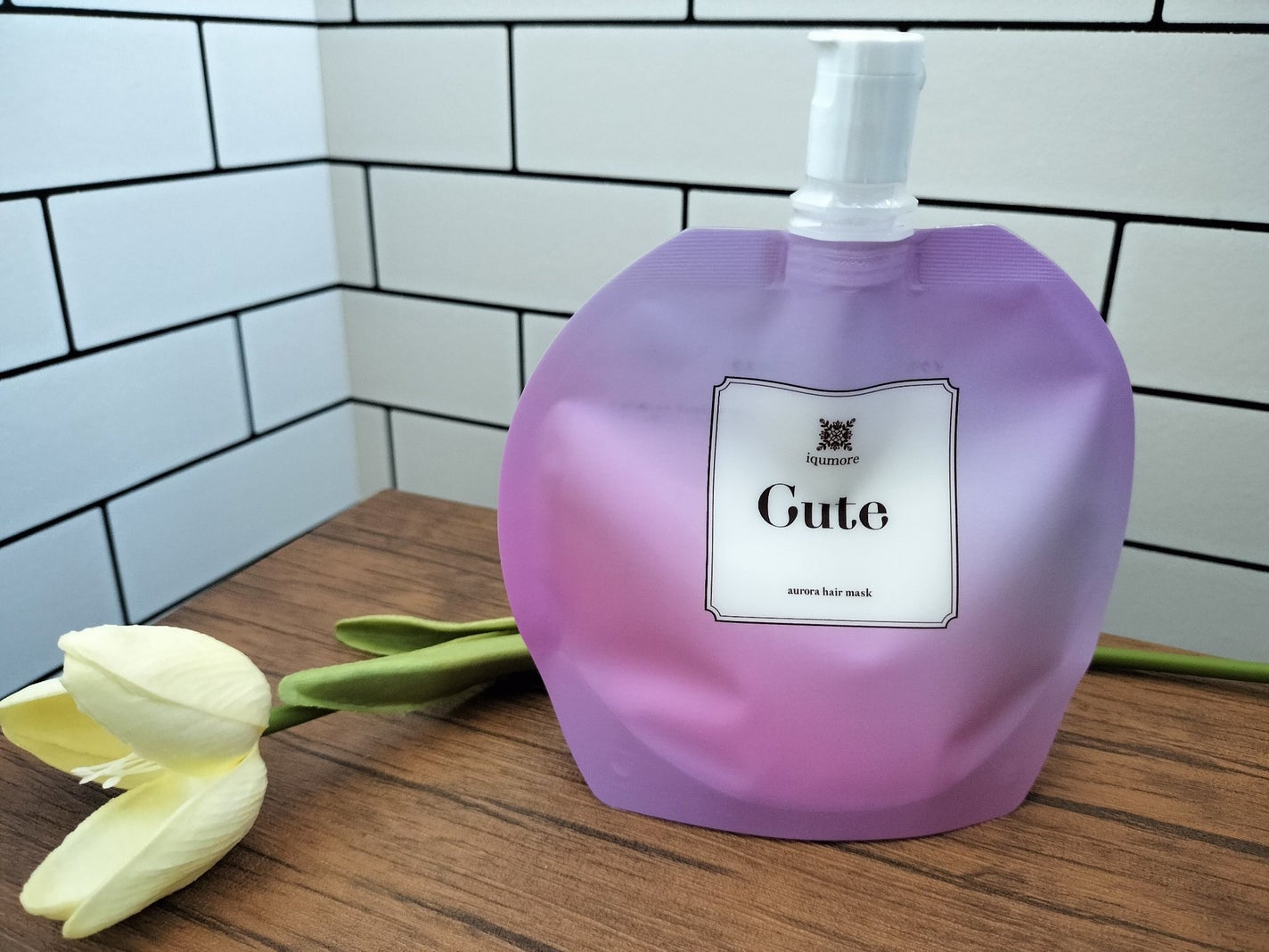 イクモアキュートオーロラヘアマスク/iqumore/ヘアマスク・ヘアパックを使ったクチコミ(1枚目)