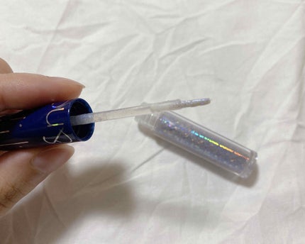 リキッド グリッター シャドウ/rom&nd/グリッターを使ったクチコミ(2枚目)