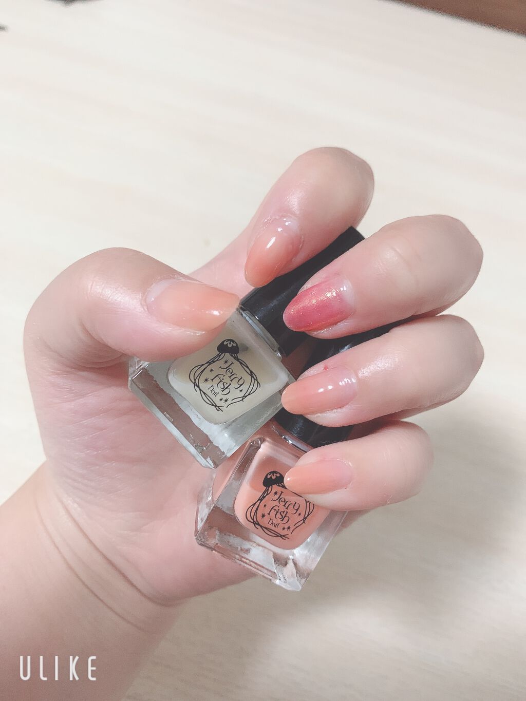 グロッシーコート/スキューズミー/オールインワンネイルを使ったクチコミ(2枚目)