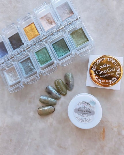 プチプライス カラージェル/Petit Price/ジェルネイルを使ったクチコミ(4枚目)