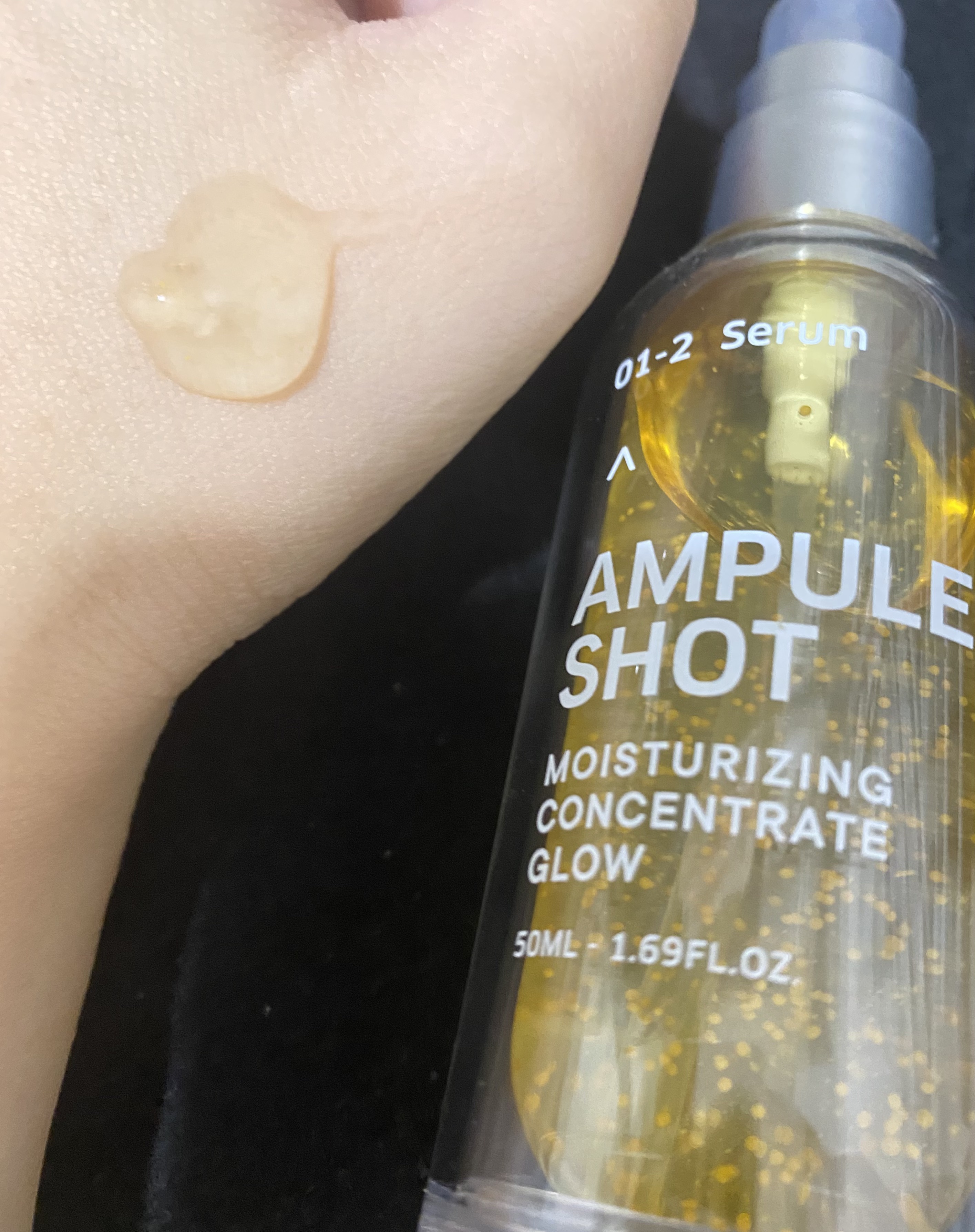 モイスチャーライジング コンセントレートグロウ セラム/AMPULE SHOT/美容液を使ったクチコミ（2枚目）