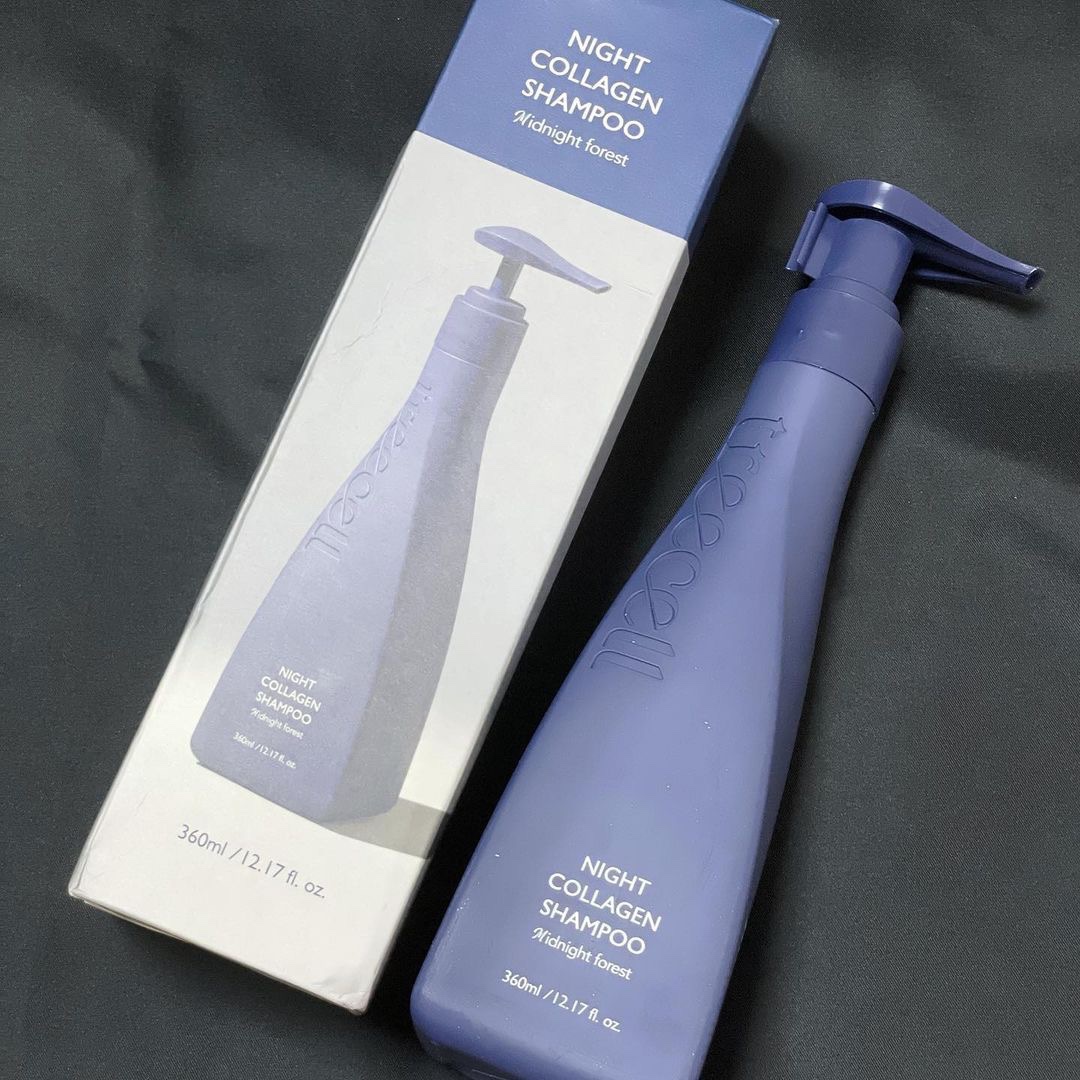 ナイトコラーゲンシャンプーミッドナイトフォレスト/treecell/市販シャンプーを使ったクチコミ（2枚目）