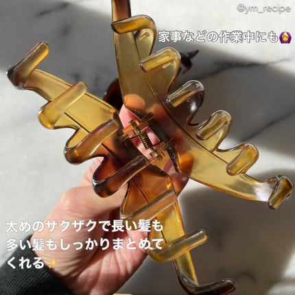 クラブクリップ/DAISO/ヘアアクセサリーを使ったクチコミ(3枚目)