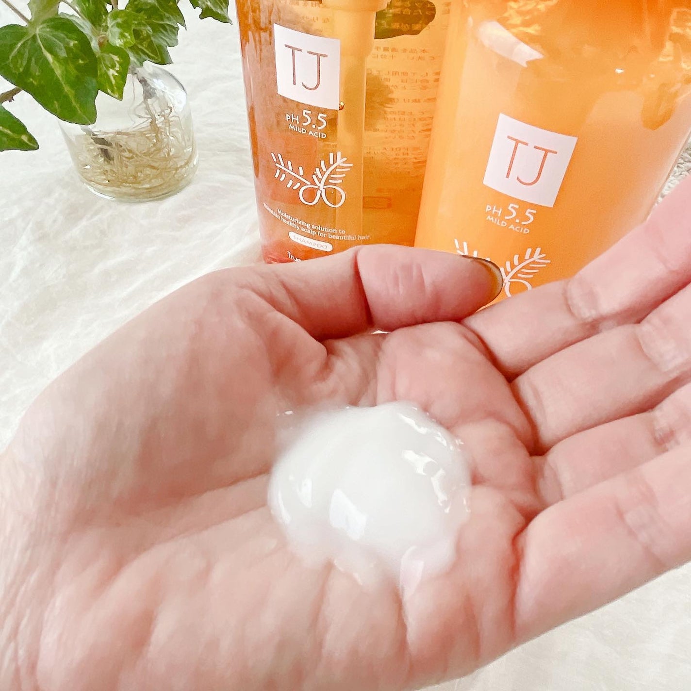 TJ pH5.5 シャンプー&トリートメント/True jouvencE/市販シャンプーを使ったクチコミ(4枚目)